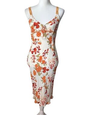 Y2K fairy beaded floral dress